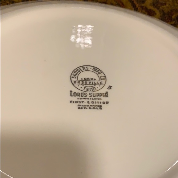 The Lord’s Supper Plate - Picture 4 of 4